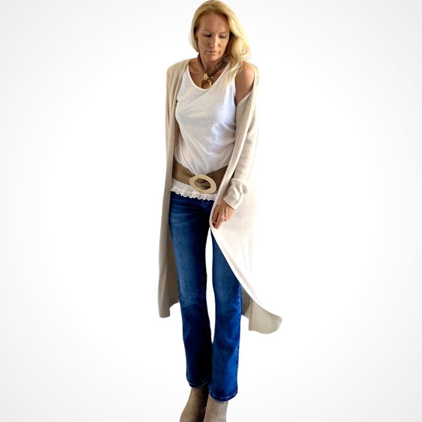 CHAQUETA “MODAL” BEIGE