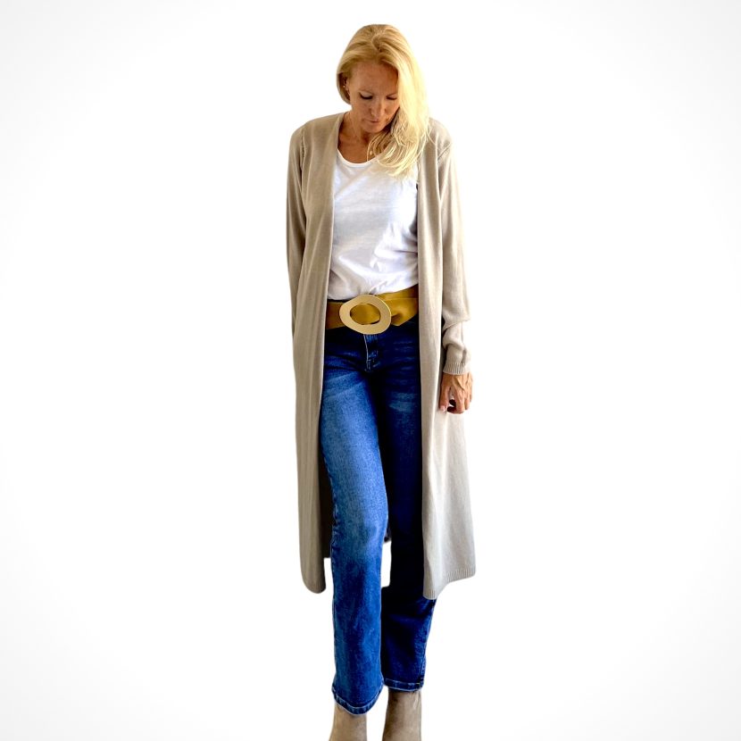 CHAQUETA “MODAL” beige