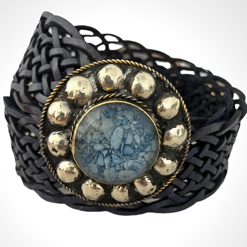 CINTURON “LUNA” AZUL