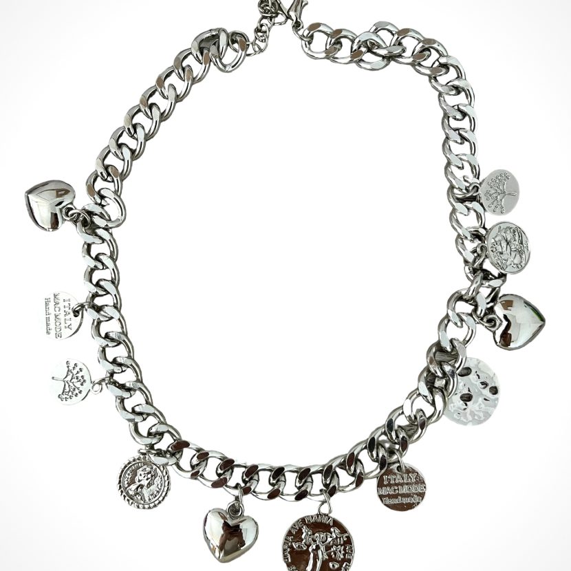 COLLAR “ROMA” PLATA