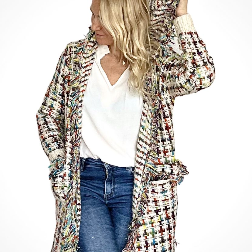 Chaqueta punto con capucha “COCO”