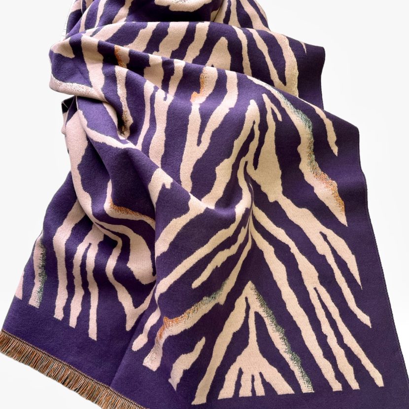 Pashmina estampado cebra “TANZANIA”