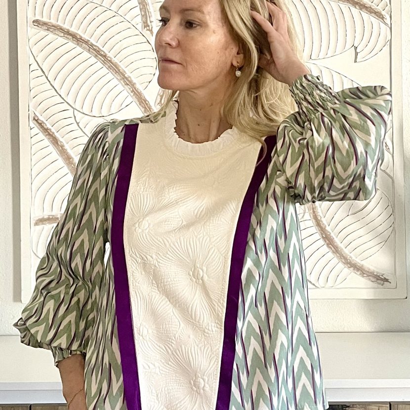 Blusa “Paola” verde