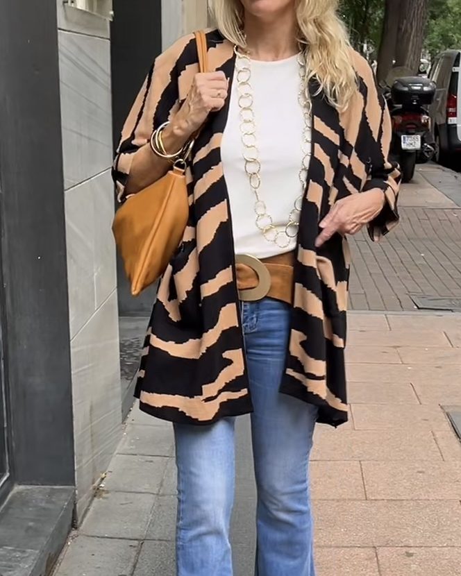 Chaqueta “Cebra”