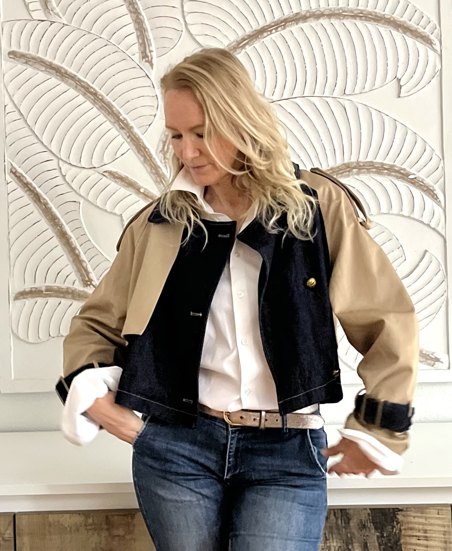 Chaqueta trench “ Sofía”