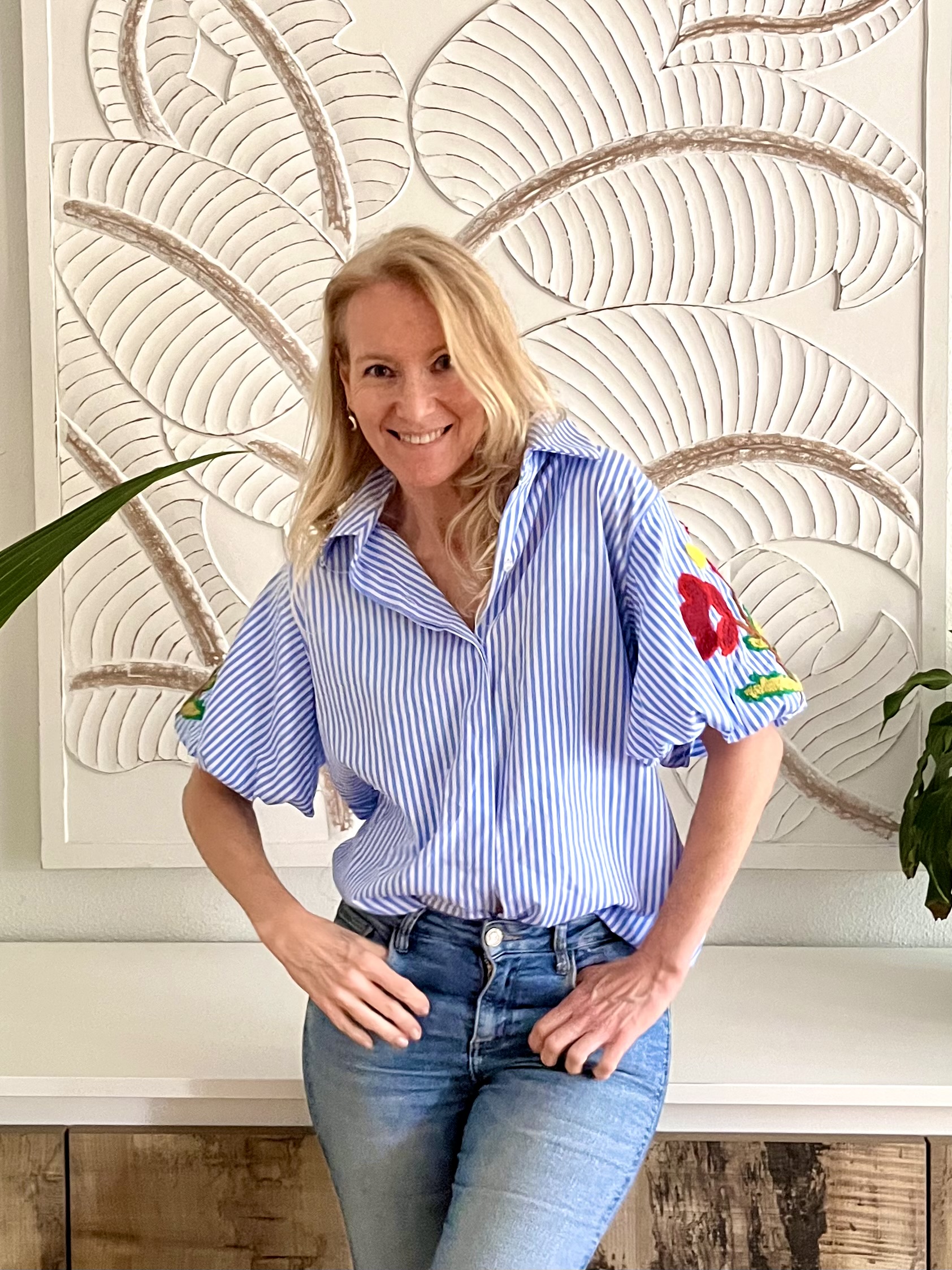 Camisa “Letizia” rayas