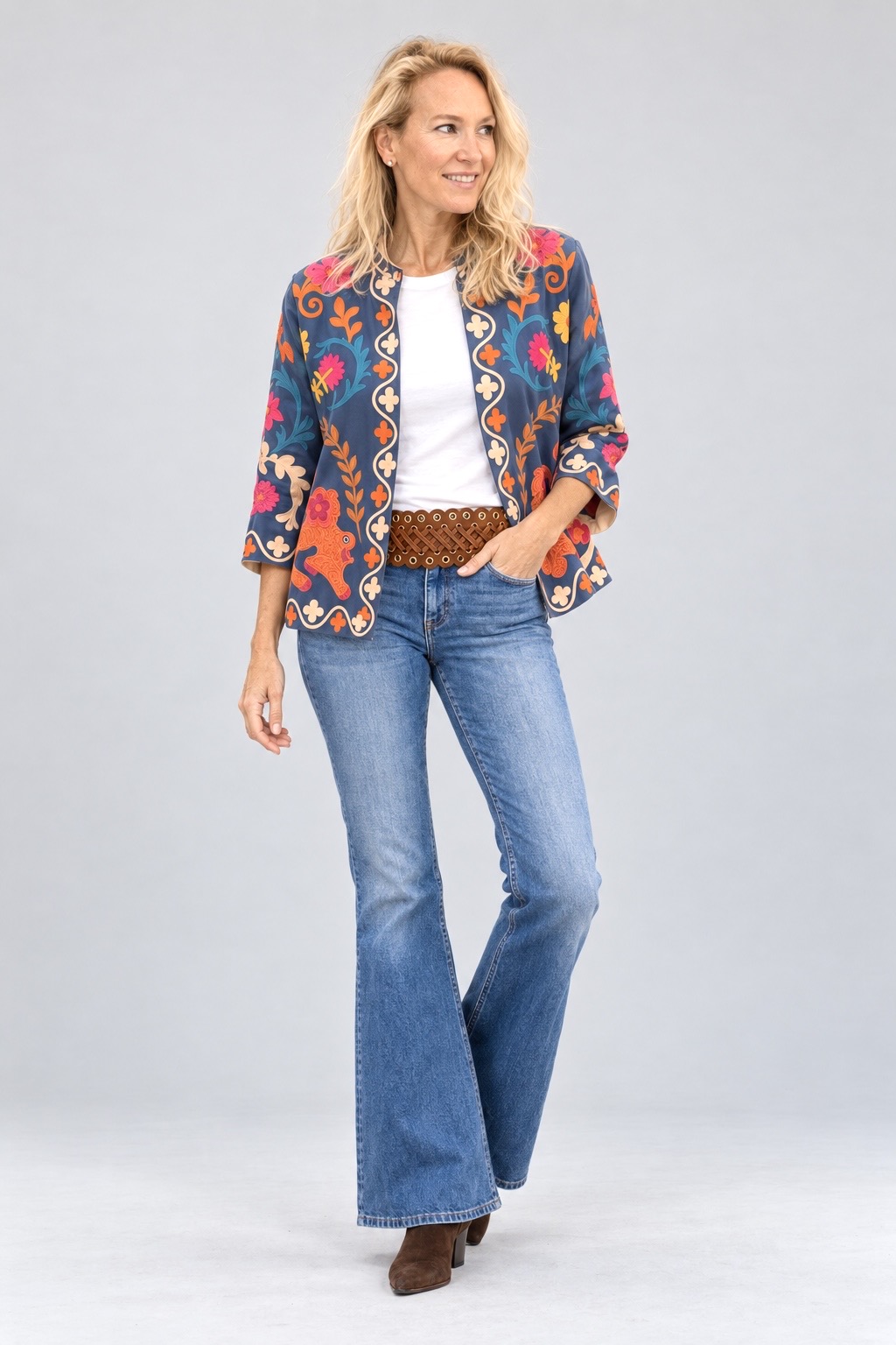Chaqueta Kiara Bordada